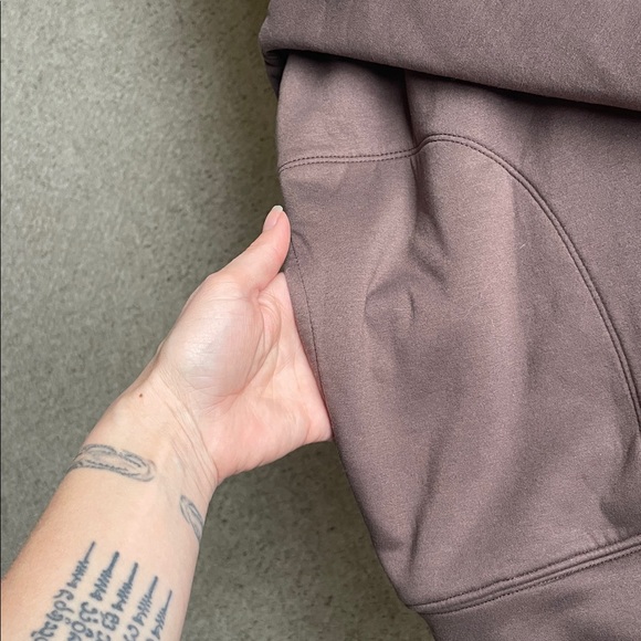 Free People Movement Slouchy Oversized Turtleneck Pullover Sweater Brown NEW - Picture 11 of 13